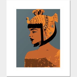 Egyptian Hieroglyphs Queen Posters and Art